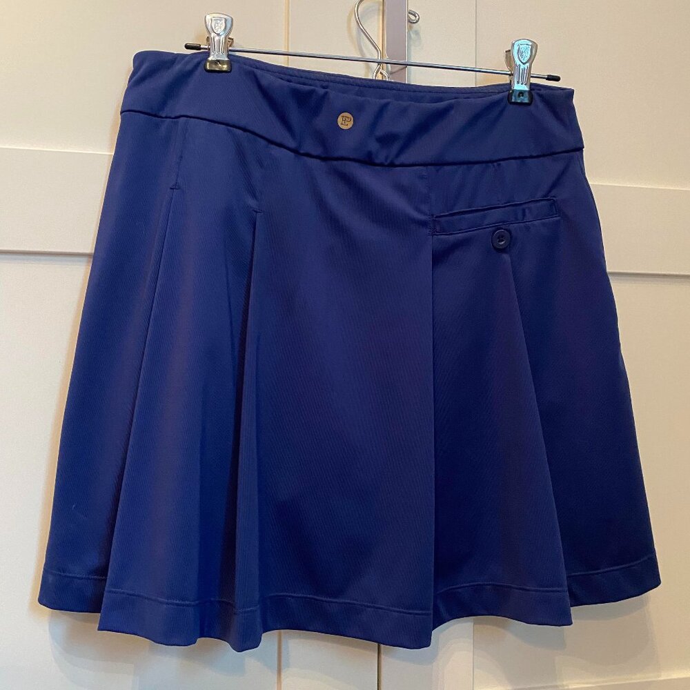 EP New York EPNY Skort Golf Pickleball Tennis Royal Blue Womens Small
